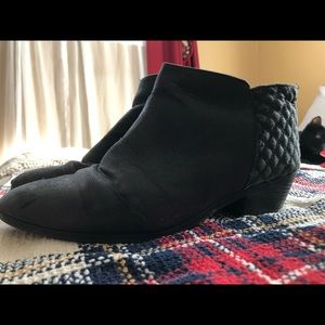 Black ankle boots
